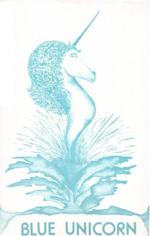 Blue Unicorn - Vol. 5, No. 3 (June 1982) Cover Image