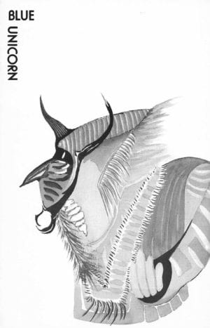 Blue Unicorn - Vol. 9, No.1 (Oct. 1985) Cover Image